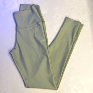 Alo Yogo High Waist Airlift Legging Small Sage Green NWOT